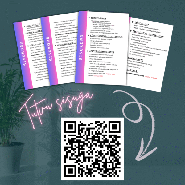 Canva töölaua meistriks - Tunne võimalusi ja kujunda nutikalt - Image 4