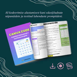 Canva Code käsiraamat + testitud promptid